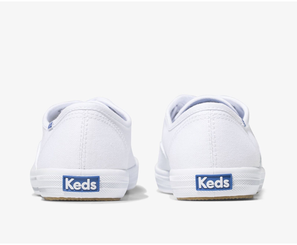 Πανινα Παπουτσια Γυναικεια - Keds Champion Originals - Λευκα - PXUJI2694